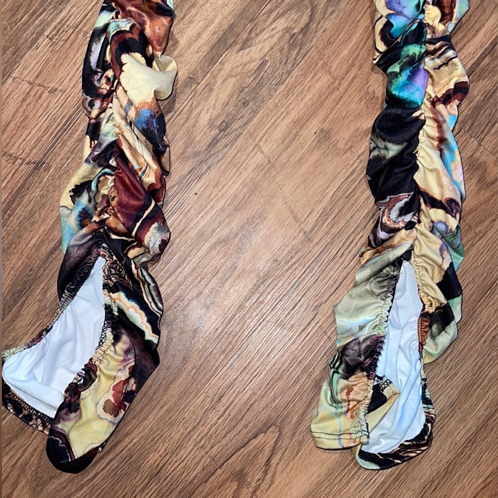 Fashion Nova Size S stretchy multicolor pants ✨ - Picture 6 of 7